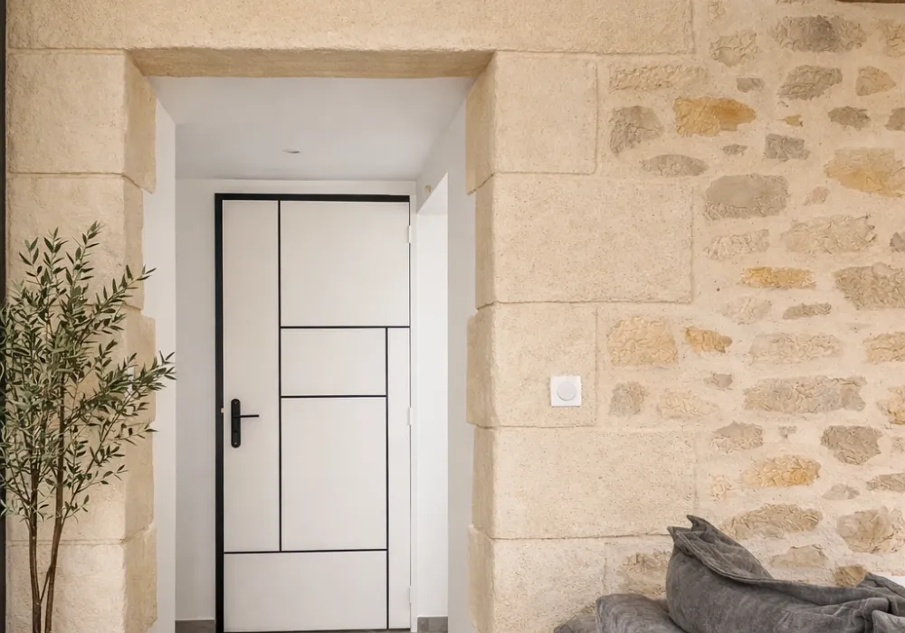 Enduit imitation pierre